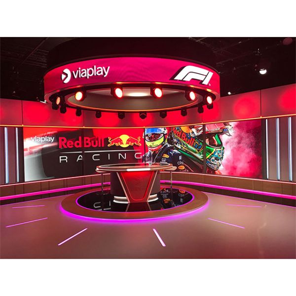 P1.875 P2 P2.5 P3 Indoor LED Round Screen Soft Module Round LED Advertising Ring Full Color Screen