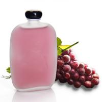 Bouteilles de jus en verre hermétiques carré plat de 100 ml pour le stockage des boissons