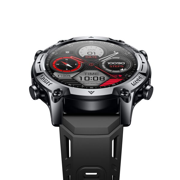 KW350 High-End GPS Sports Smartwatch With AI Assistant 550mAh Battery
