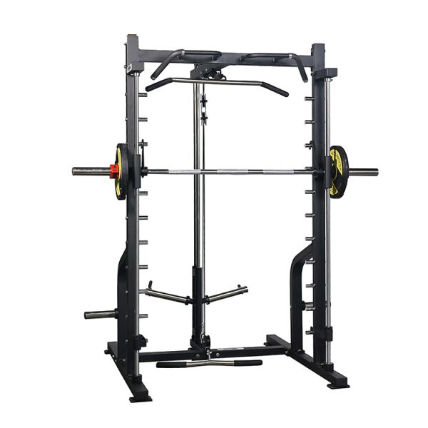 Adjustable Squat Rack Barbell Strength Training Rack Home Gym Commercial Use Fitness Equipment