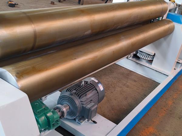 3 Roller Plate Rolling Tube Pipe Bending Machine Sheet Metal Process  W11-16*1500