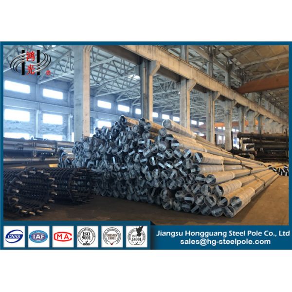High Tension 3.5mm ASTM573 Electrical Power Pole