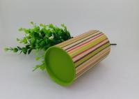Emballage recyclable de tube de papier d'emballage avec le couvercle de Moverable pp pour des arts