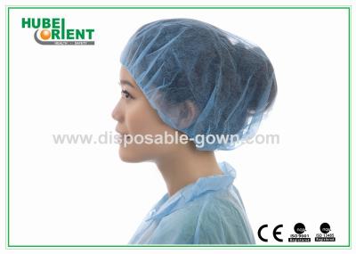 Light Weight Bouffant Disposable Hood Cap PP Non Woven Material Round Style