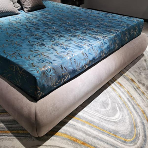 Antique Lit Double Bed 2.25m Modern Bedroom Furniture Sets 126