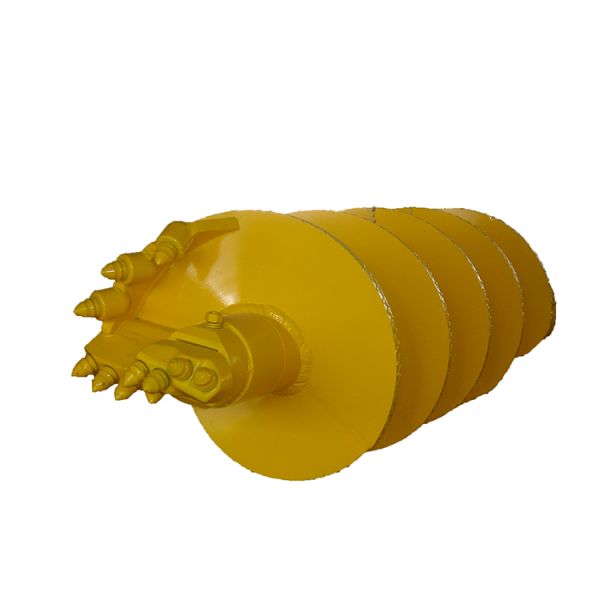Single Cut Flat 600mm Rock Auger Foundation Parts