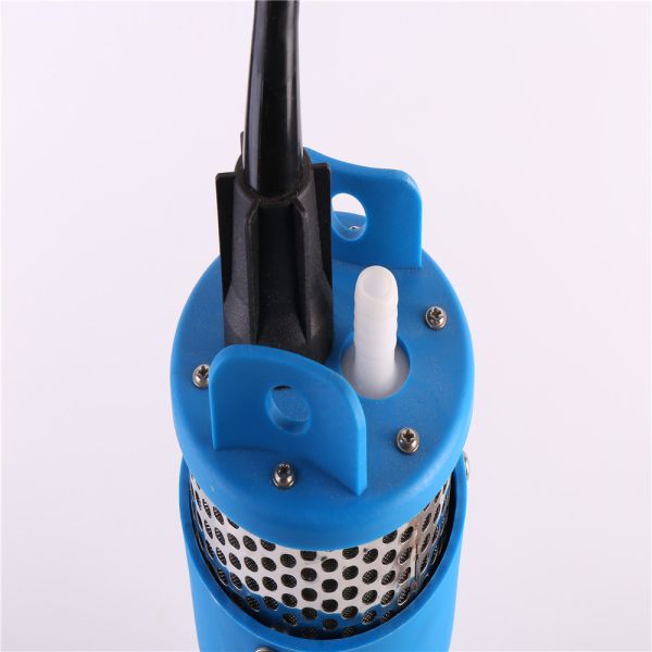 Plastic 12 Volt Submersible Water Pump , Solar Powered Dc Water Pump Iron