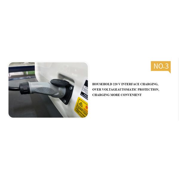 3000 R/Min Rated Speed Electric Golf Carts with CE Certification and Multi Functional