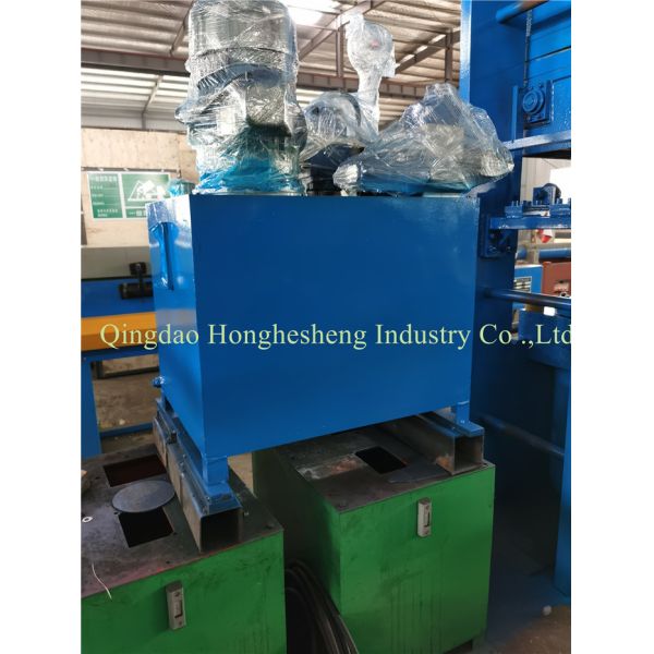 1500*500mm Plate Vulcanizing Press Speed Bump Making Machine 1 Layer Electric Heating