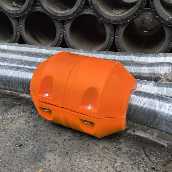 Excellent Chemical Resistance Dredging Pipe Floats Offering Wall Thickness 10mm to 20mm and Elongation At Break 400 Percent Plus for Heavy Duty