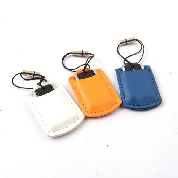 Специальный логотип поддерживается кожаным USB-флеш-накопителем со скоростью чтения 20 МБ/с