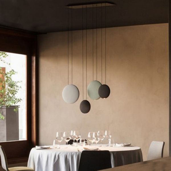 лампа ультра современного круглого привесного освещения 220В Европы крытая домашняя