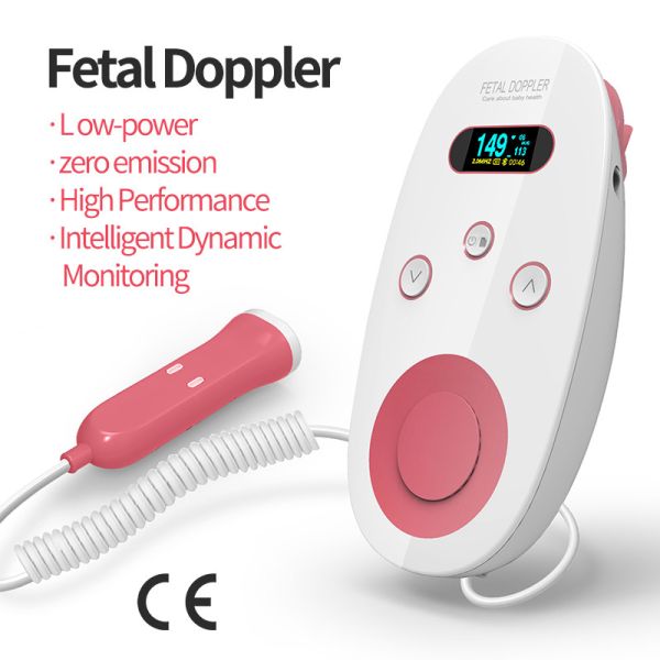 Pregnancy Portable Ultrasound Machine Pocket Fetal Heart Rate Detector OEM