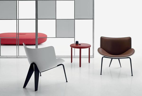 Small B&B Italia Do Maru Armchair , Home Furniture Painted Do Maru Chair