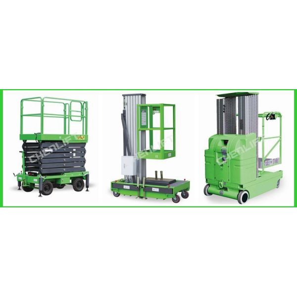 7.5-метровая передвижная ножничная платформа X-Lift с ручным толканием, грузоподъемность 500 кг