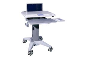 ABS Hospital Furniture Workstation Notebook Mobile Medical Computer Trolley (ALS