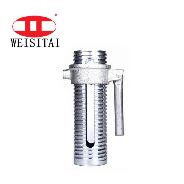 Fastening Shore Prop Sleeve Steel Scaffolding Prop Parts