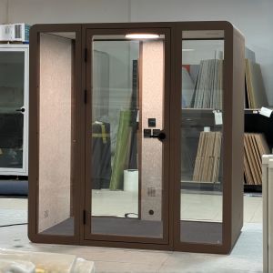 Modern Meeting Pod with 7-layer Acoustic Structure 5 Year Warranty and Easy Assembly Office Booth