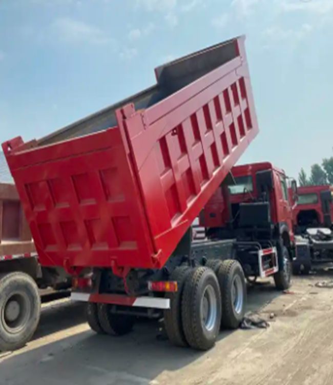 SINOTRUK HOWO 6x4 8x4 420hp 10 колес с откидывающим двигателем подержанные грузовики в хорошем состоянии, используемые на Филиппинах