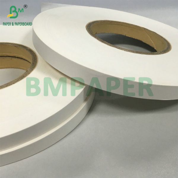 Printable High Strength 24gsm 28gsm White Kratf Paper For Packing Drinking Straw