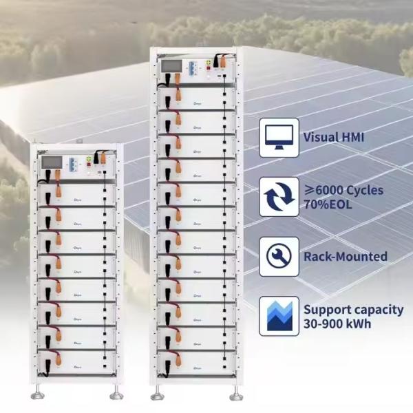 2024 New BOS-G Best 100Ah Lifepo4 Lithium Ion Home Battery Energy Storage System Stackable Boxes with CAN Communication Port