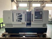 Máquina do torno do CNC Ck6150 para o corte do metal opcional com mandril hidráulico
