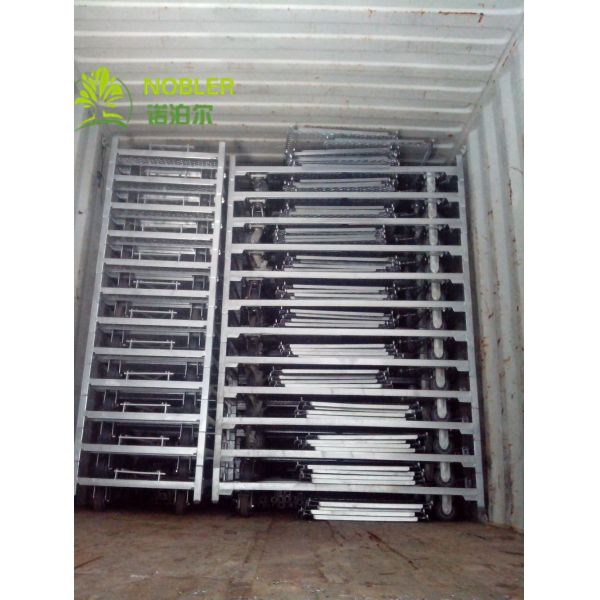 Плита тележки голландской вагонетки датская Метальс металлический лист вагонеток цветка для дисплея