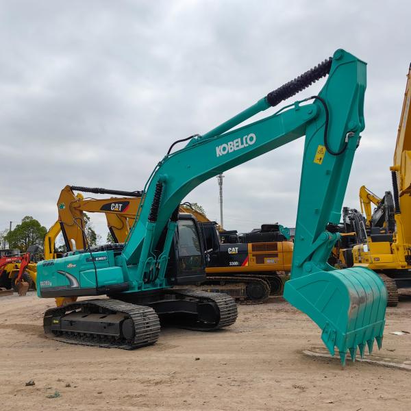 26T Medium Used Kobelco Excavators Sk260 Earth Moving Crawler Hydraulic Excavator