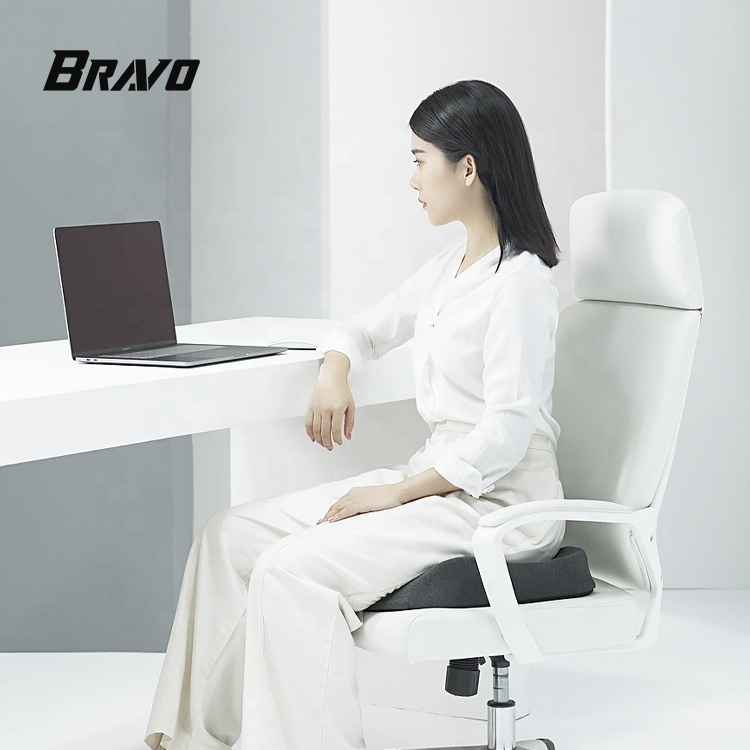 Customzied Wash Label Design U-Shape Memory Foam Office Chair Cushion with Hip Support
