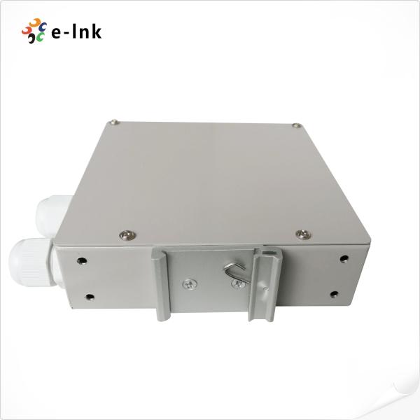 6 Ports DIN-Rail Fiber Splice Box