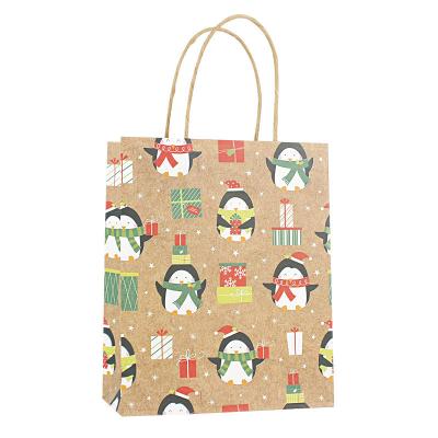 Sacos Ultraportable do Natal do papel de embalagem