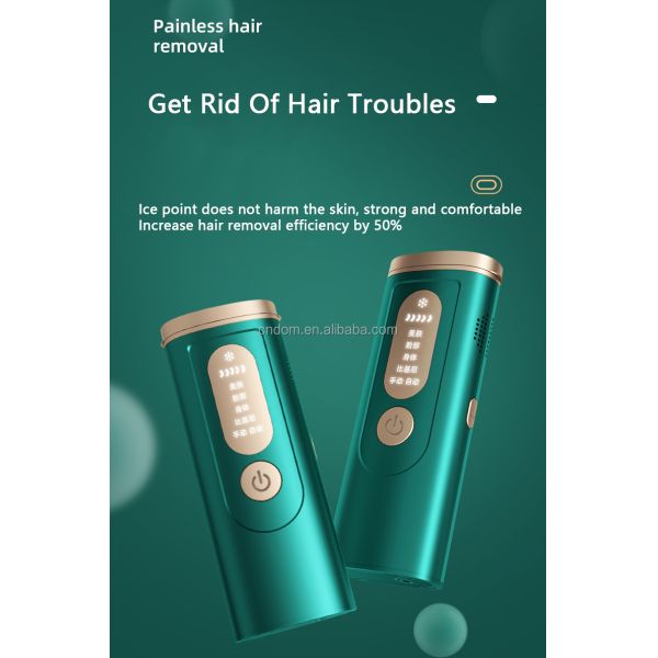 5 Modes Painless Crystal Hair Removal Device 0.2kg for Smooth and Hair-free Skin