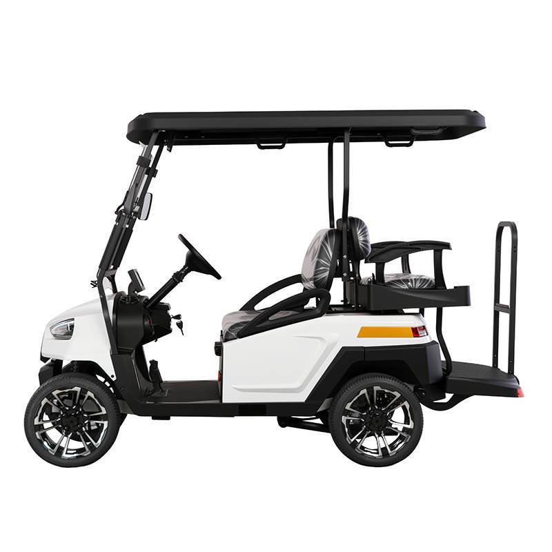 Electric Golf Carts Featuring Intelligent Onboard Charger and 48V 105Ah Lithium Battery Ensuring Energy and Extended Operation Time