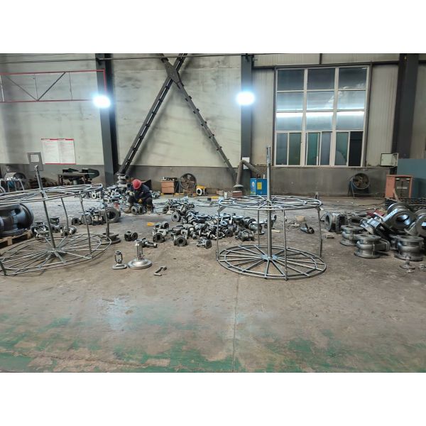 Válvula de bola de hierro fundido manual de 900 lb para la industria del gas licuado de petróleo