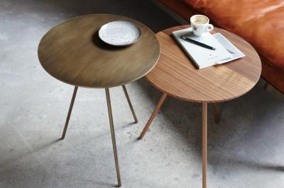 Optional Colors Metal Leg Coffee Table , Home Furniture Metal Leg Coffee Table
