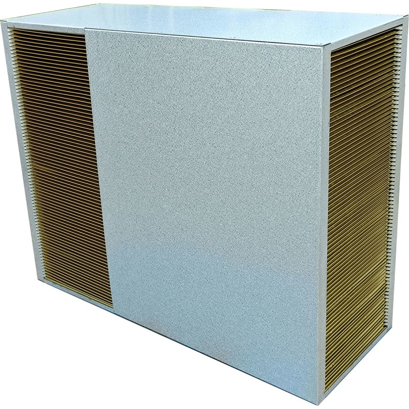 Oblong Sensible Counterflow Heat Exchanger