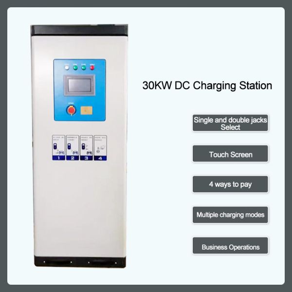 240KW DC EV Charging Station Double Gun 4G Communication
