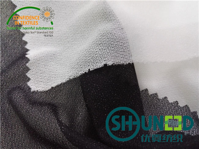 100% Polyester Fusible Knit Interfacing C5020Q Powder Dot Fusible Interfacing