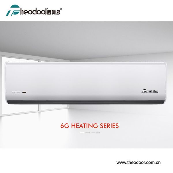 Théodoor série 6G chauffage de l'air rideau barrière de porte Convient pour les restaurants, hôtels, magasin 0,9m-1,8m