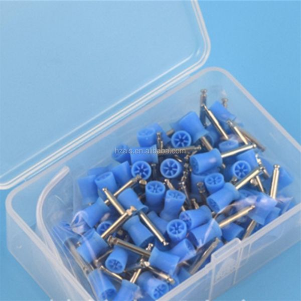 Class I Instrument Dental Lab White Polishing Cup Prophy Brush Dental 100pcs/Bag