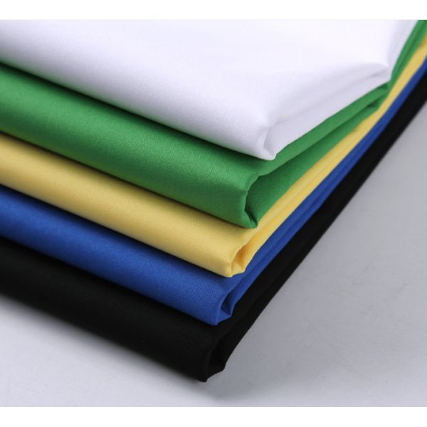 Shirt 100D Blue Gingham Cotton Fabric By The Yard 300GSM 50*50 Count