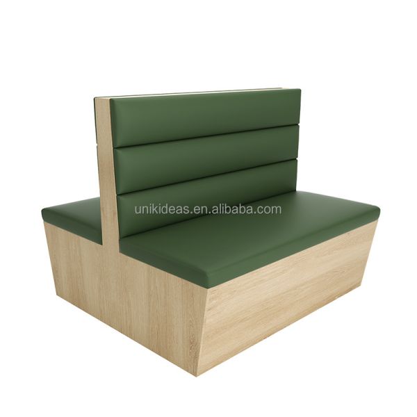 Hot Sale Commercial Cafe Restaurant Furniture Tea House Coffee Shop Wood Booth Seating Table and Chair Set for Hotel Bistro