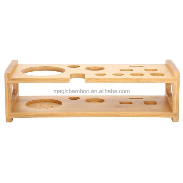 11-частный бамбуковый барменский стенд на заказ Принято для экологически чистых коктейлей