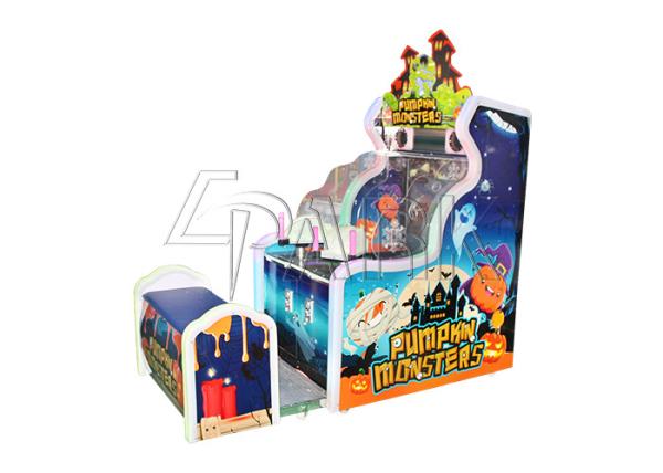 Apumpkin Monsters Lottery Crane Game Machine Four Wheels Easy To Move
