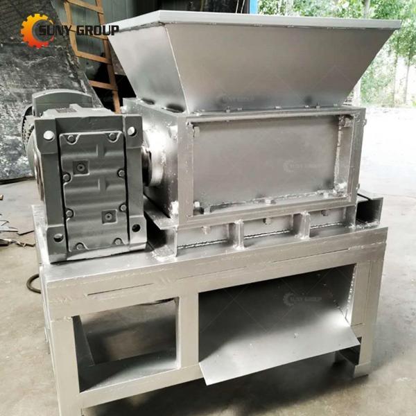 5.5kW Power Coconut Shredder para eliminação sustentável de pneus usados e plástico