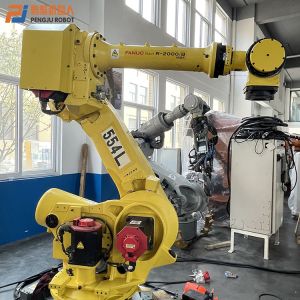 Используемый 6 манипулятор заварки лазера робота FANUC 2000iB/165F оси Palletizing