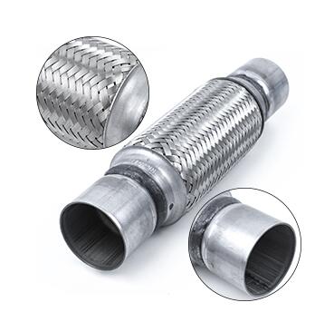 Metal SS304 2.5 Inch Stainless Steel Exhaust Flex Pipe With Interlock