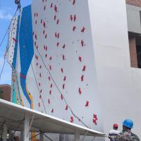 A escalada da velocidade de Bouldering da fibra de vidro guarda a anti corrosão profissional