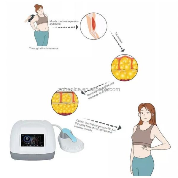 EMS ваяет Hi прибор стимулятора мышцы фитнеса EMS тела RF машины Emt
