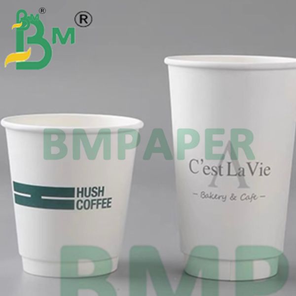 Food Safety High Extensibility One Side PE Coated Cup Stock Paper 
